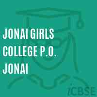 Jonai Girls College P.O. Jonai Logo