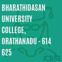 Bharathidasan University College, Orathanadu - 614 625 Logo