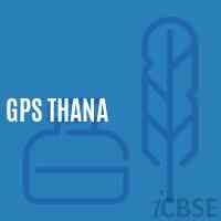 Gps Thana Primary School Logo