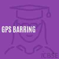 Gps Barring Primary School Logo