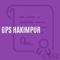 Gps Hakimpur Primary School Logo