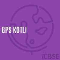 Gps Kotli Primary School Logo