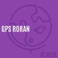 Gps Roran Primary School Logo