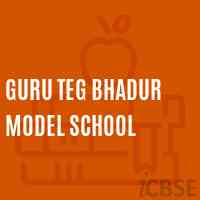 Guru Teg Bhadur Model School Logo