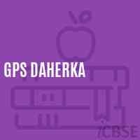 Gps Daherka Primary School Logo