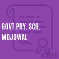 Govt.Pry. Sch. Mojowal Primary School Logo