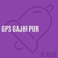 Gps Gajhi Pur Primary School Logo