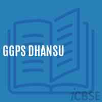 Ggps Dhansu Primary School Logo