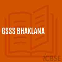 Gsss Bhaklana High School Logo