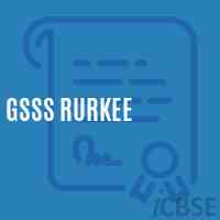 Gsss Rurkee High School Logo
