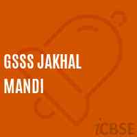 Gsss Jakhal Mandi High School Logo