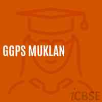 Ggps Muklan Primary School Logo
