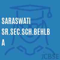 Saraswati Sr.Sec.Sch.Behlba Senior Secondary School Logo