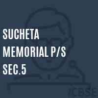 Sucheta Memorial P/s Sec.5 Middle School Logo