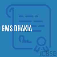 Gms Dhakia Middle School Logo