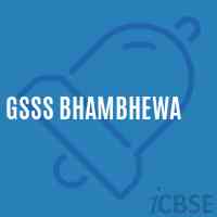 Gsss Bhambhewa High School Logo