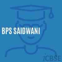 Bps Saidwani Primary School Logo