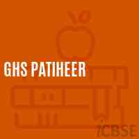 Ghs Patiheer Secondary School Logo