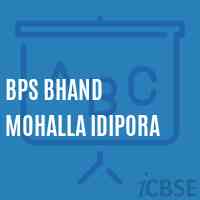 Bps Bhand Mohalla Idipora Middle School Logo