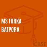 Ms Turka Batpora Middle School Logo