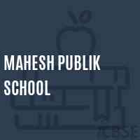 Mahesh Publik School Logo