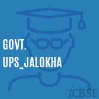 Govt. Ups_Jalokha Middle School Logo