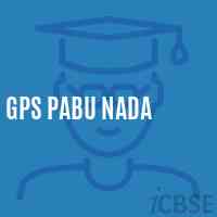 Gps Pabu Nada Primary School Logo