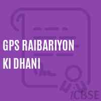 Gps Raibariyon Ki Dhani Primary School Logo