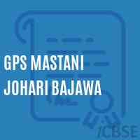 Gps Mastani Johari Bajawa Primary School Logo