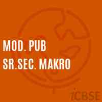 Mod. Pub Sr.Sec. Makro Secondary School Logo