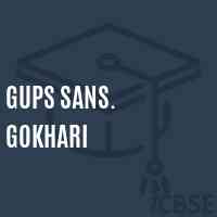 Gups Sans. Gokhari Middle School Logo