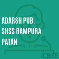 Adarsh Pub. Shss Rampura Patan Senior Secondary School Logo