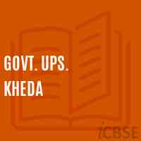 Govt. Ups. Kheda Middle School Logo