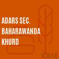 Adars Sec. Baharawanda Khurd Secondary School Logo