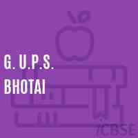 G. U.P.S. Bhotai Middle School Logo