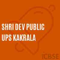 Shri Dev Public Ups Kakrala Middle School Logo