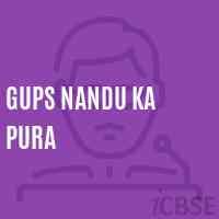 Gups Nandu Ka Pura Middle School Logo
