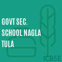 Govt Sec. School Nagla Tula Logo