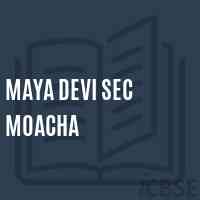 Maya Devi Sec Moacha Secondary School Logo