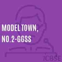 Model Town, No.2-GGSS High School Logo
