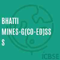 Bhatti Mines-G(Co-ed)SSS High School Logo