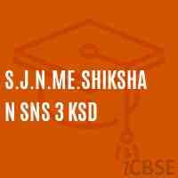 S.J.N.Me.Shikshan Sns 3 Ksd Middle School Logo