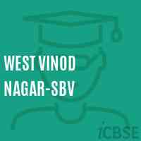 West Vinod Nagar-SBV Senior Secondary School Logo