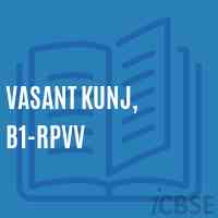 Vasant Kunj, B1-RPVV High School Logo