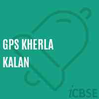 Gps Kherla Kalan Primary School Logo