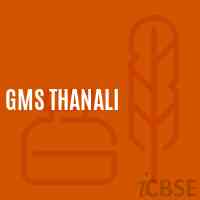 Gms Thanali Middle School Logo