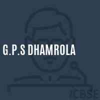 G.P.S Dhamrola Primary School Logo