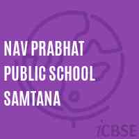 Nav Prabhat Public School Samtana Logo