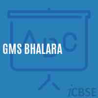 Gms Bhalara Middle School Logo