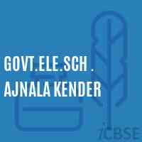 Govt.Ele.Sch . Ajnala Kender Primary School Logo